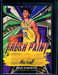 2022/23 Panini Court Kings Max Christie Rookie Auto /49 Lakers