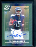 2022 Panini Zenith Treylon Burks Rookie Auto Artist Proof /20 Titans