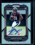 2022 Panini Prizm Dameon Pierce Rookie Auto Silver Texans
