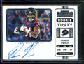 2022 Panini Contenders Dameon Pierce Rookie Ticket Auto Variation Texans