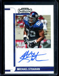 2022 Panini Contenders Michael Strahan Legends Auto /25 Giants