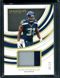2022 Panini Immaculate Kam Chancellor Patch Gold /10 Seahawks