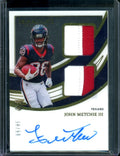 2022 Panini Immaculate John Metchie III Rookie RPA /99 Texans