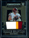 2022 Panini Obsidian Sam Howell Rookie Eruption Patch /25 Commanders