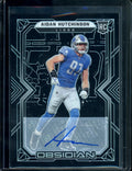 2022 Panini Obsidian Adian Hutchinson Rookie Auto /199 Lions