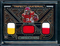 2022 Panini Obsidian Skyy Moore Rookie Triple Patch Orange Etch /75 Chiefs