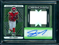 2022 Panini Obsidian Skyy Moore Rookie RPA Green Etch /50 Chiefs