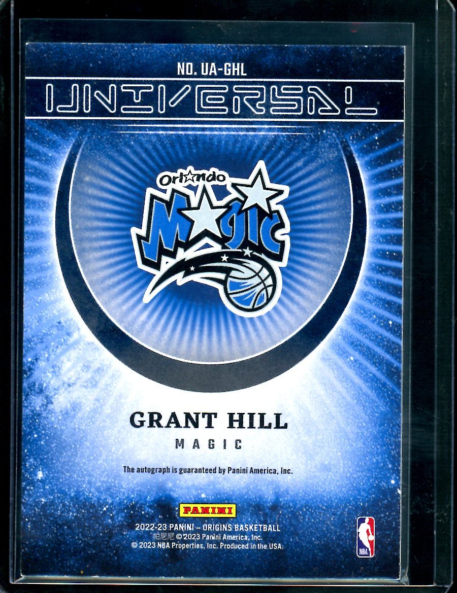 2022/23 Panini Origins Grant Hill Universal Auto Magic