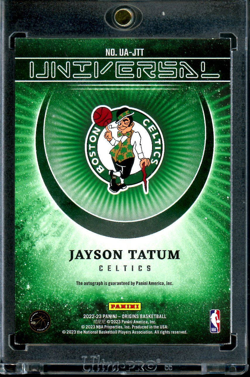 2022/23 Panini Origins Jayson Tatum Universal Auto Pink /25 Celtics