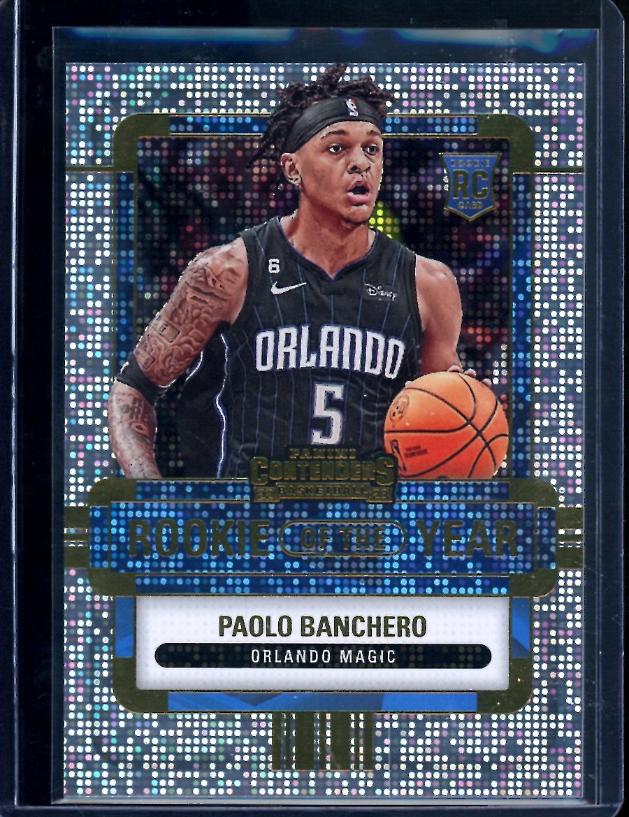 2022/23 Panini Contenders Paolo Banchero Rookie of the Year Magic