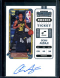 2022/23 Panini Contenders Ochai Agbaji Rookie Ticket Auto Jazz