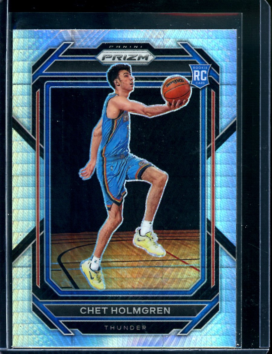 2022/23 Panini Prizm Chet Holgren Rookie Hyper Thunder