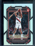 2022/23 Panini Prizm Shaedon Sharpe Rookie Hyper Trailblazers