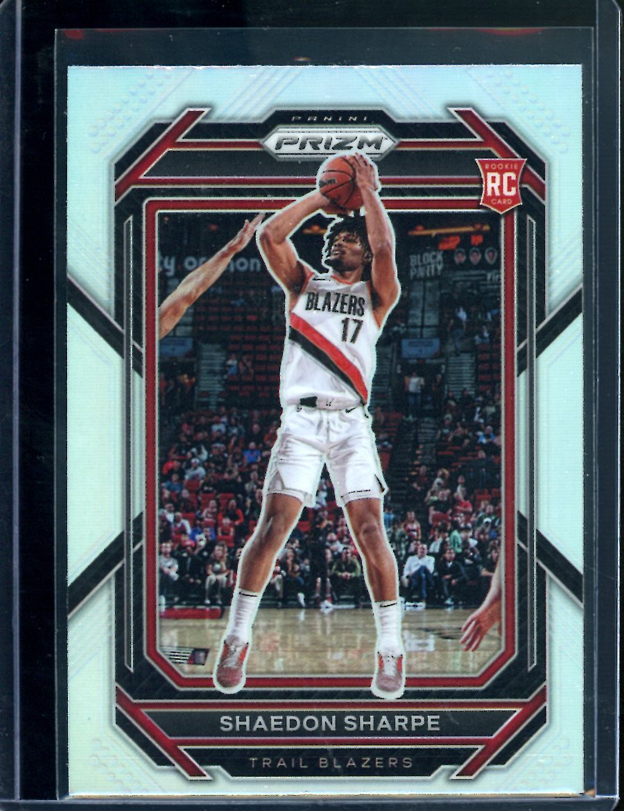 2022/23 Panini Prizm Shaedon Sharpe Rookie Hyper Trailblazers