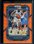 2022/23 Panini Prizm Jalen Duren Rookie Orange Wave /60 Pistons