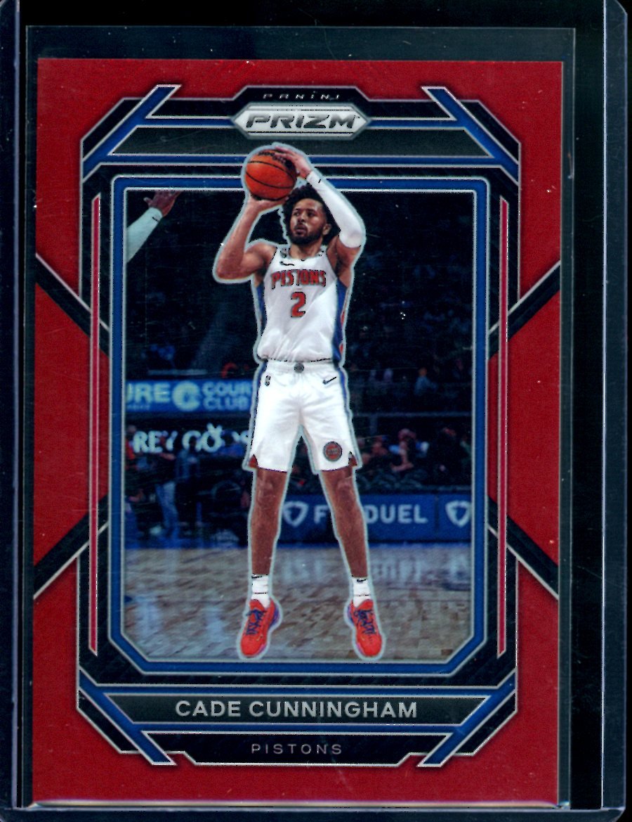2022/23 Panini Prizm Cade Cunningham Red /299 Pistons