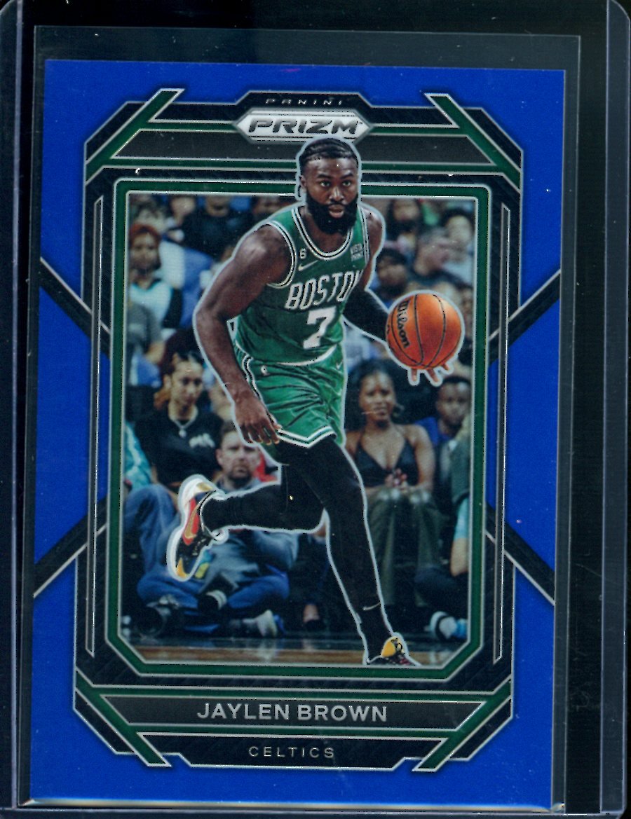 2022/23 Panini Prizm Jaylen Brown Blue /199 Celtics