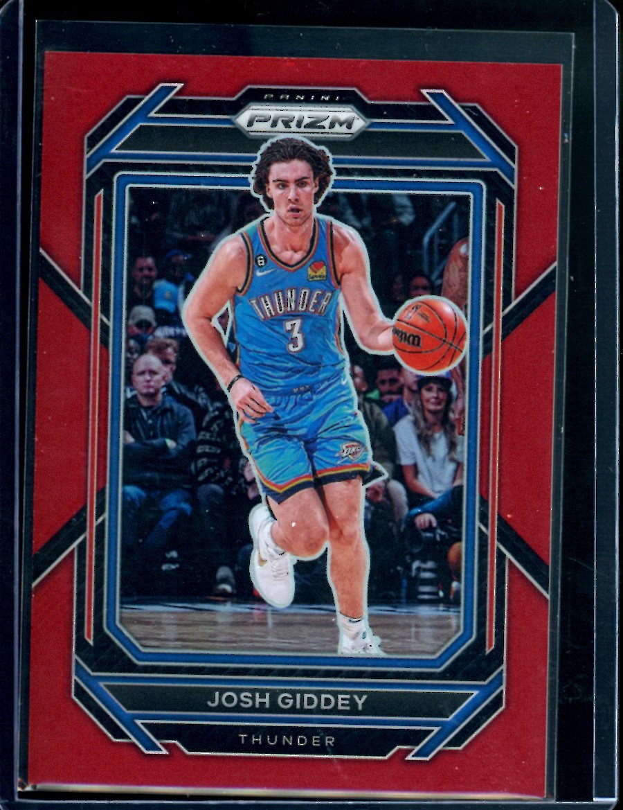 2022/23 Panini Prizm Josh Giddey Red /299 Thunder