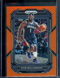 2022/23 Panini Prizm Zion Williamson Orange /49 Pelicans