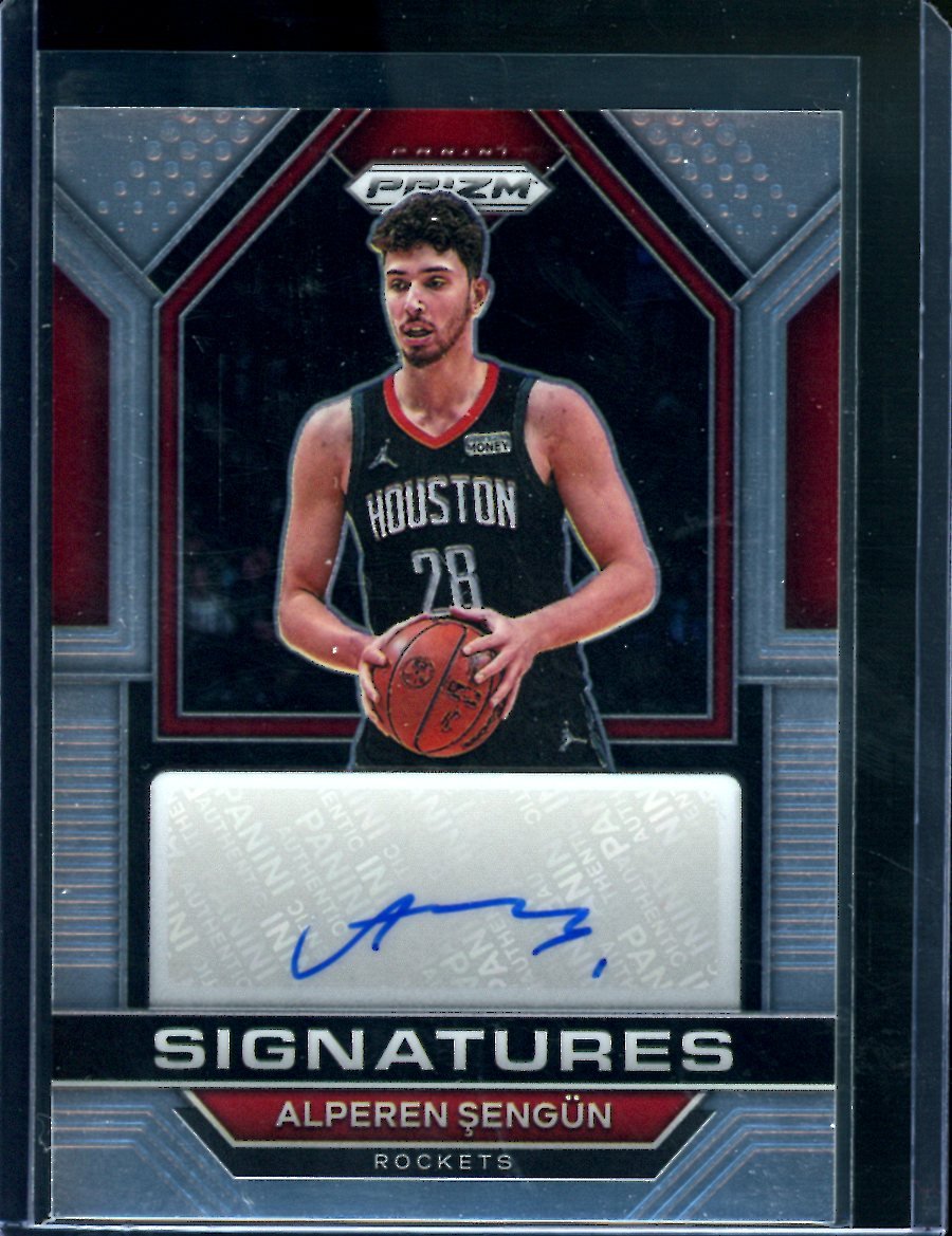 2022/23 Panini Prizm Alperen Sengun Auto Rockets