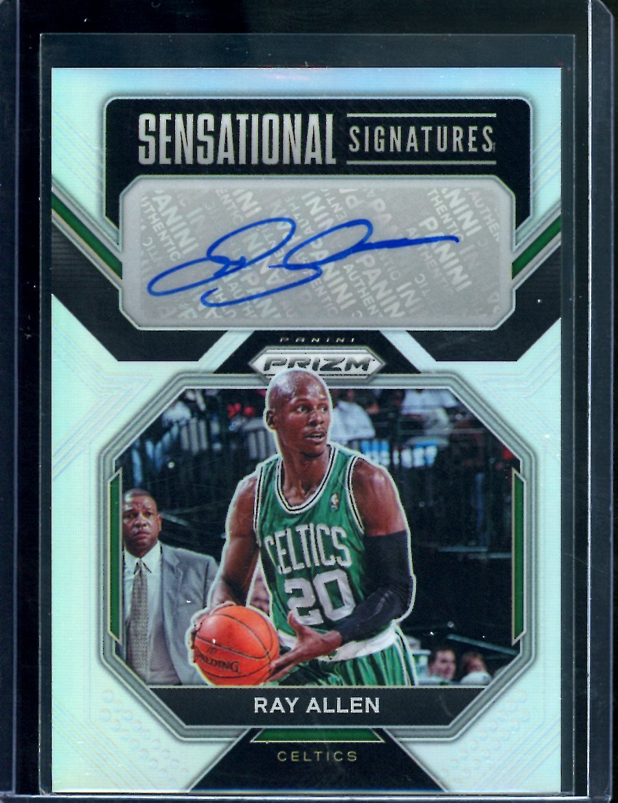 2022/23 Panini Prizm Ray Allen Silver Auto Celtics