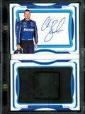 2022 Panini National Treasures Chris Buescher Booklet Patch Auto /10 NASCAR