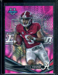 2022 Bowman's Best University Bryce Young Pink Wave Refractor /100 Panthers