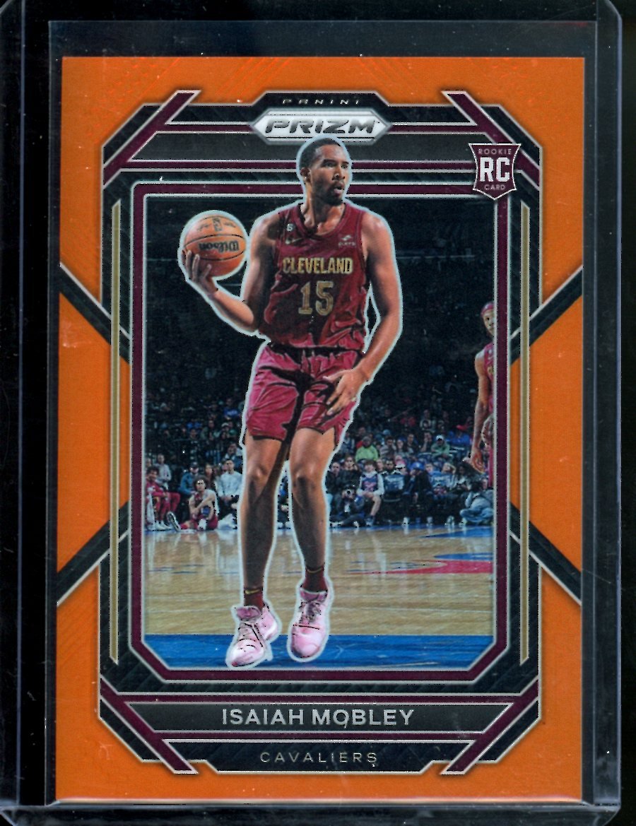 2022/23 Panini Prizm Isaiah Mobley Rookie Orange /49 Cavaliers