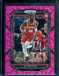 2022/23 Panini Prizm AJ Griffin Rookie Pink Disco /50 Hawks