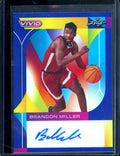 2022/23 Leaf Vivid Brandon Miller Auto /30 Alabama