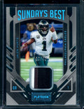 2022 Panini Playbook Jalen Hurts Sunday's Best Patch /49 Eagles