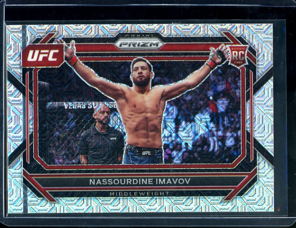 2023 Panini Prizm Nassourdine Imavov Rookie Mojo /25 UFC