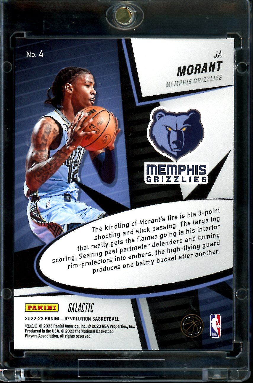 2022/23 Panini Revolution Ja Morant Supernove Galactic SSP Grizzlies