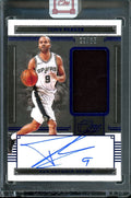 2020/21 Panini One & One Tony Parker Patch Auto /35 Spurs