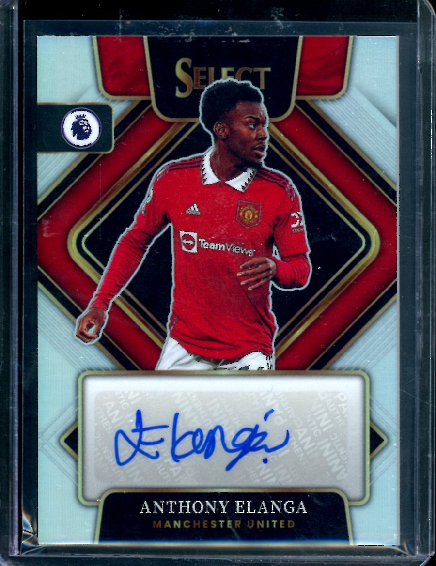2022/23 Panini Select Anthony Elanga Auto Manchester United