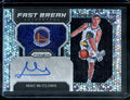 2022/23 Panini Prizm Mac McClung Rookie Fast Break Auto Warriors