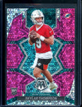 2022 Panini Mosaic Skylar Thompson Rookie Pink Disco /20 Dolphins