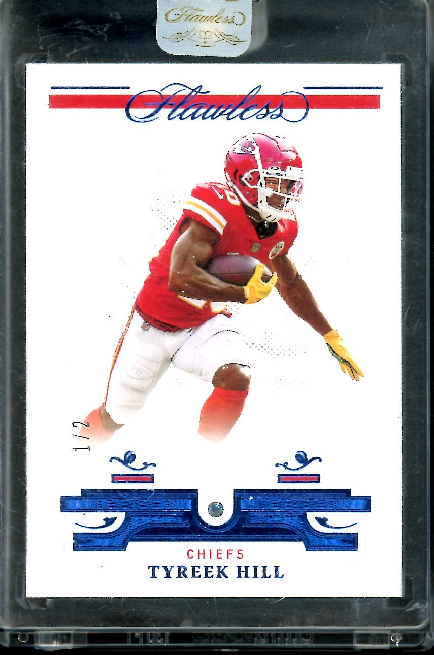 2021 Panini Flawless Tyreek Hill Diamond /2 Dolphins