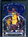 2022/23 Panini Crown Royale Bennedict Mathurin Rookie Blue /99 Pacers