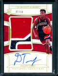 2022/23 Panini National Treasures Collegiate Dalen Terry Rookie RPA Gold /10 Bulls