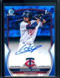 2023 Bowman Sapphire Eduard Julien 1st Bowman Auto Sapphire Twins