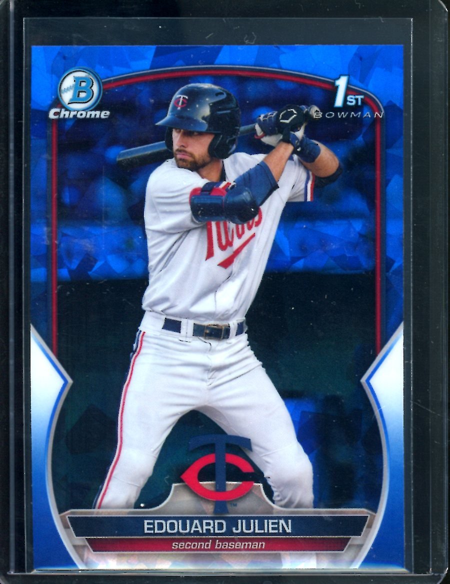 2023 Bowman Sapphire Eduard Julien 1st Bowman Sapphire Twins