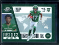 2022 Panini Contenders Optic Garrett Wilson Rookie First Class SP Jets