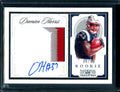2019 Panini National Treasures Damien Harris Rookie RPA /99 Patriots