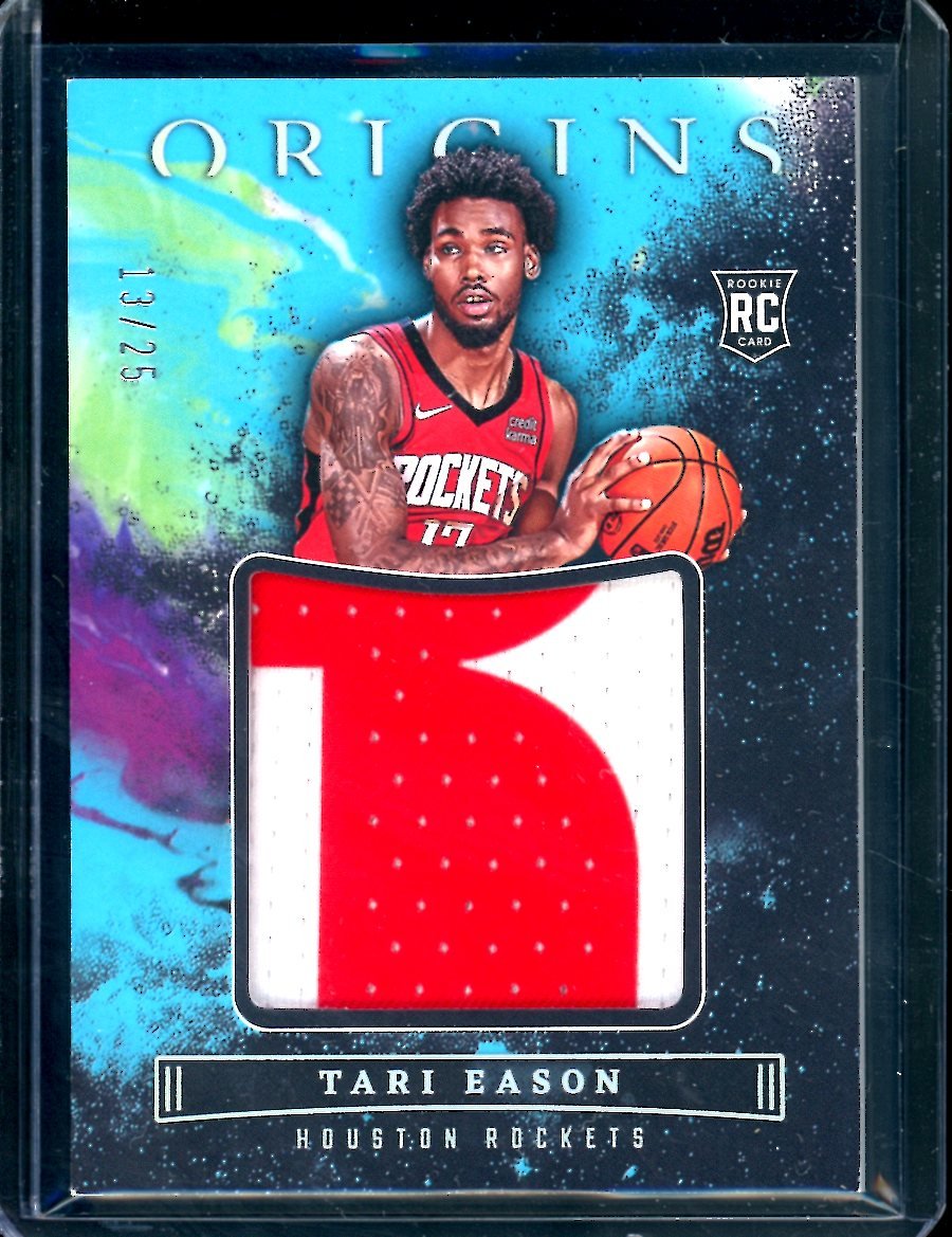 2022/23 Panini Origins Tari Eason Rookie Patch /25 Rockets