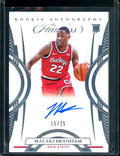 2022/23 Panini Flawless Collegiate Malaki Branham Rookie Auto /25 Spurs