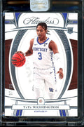 2022/23 Panini Flawless Collegiate TyTy Washington Rookie Diamond /25 Rockets
