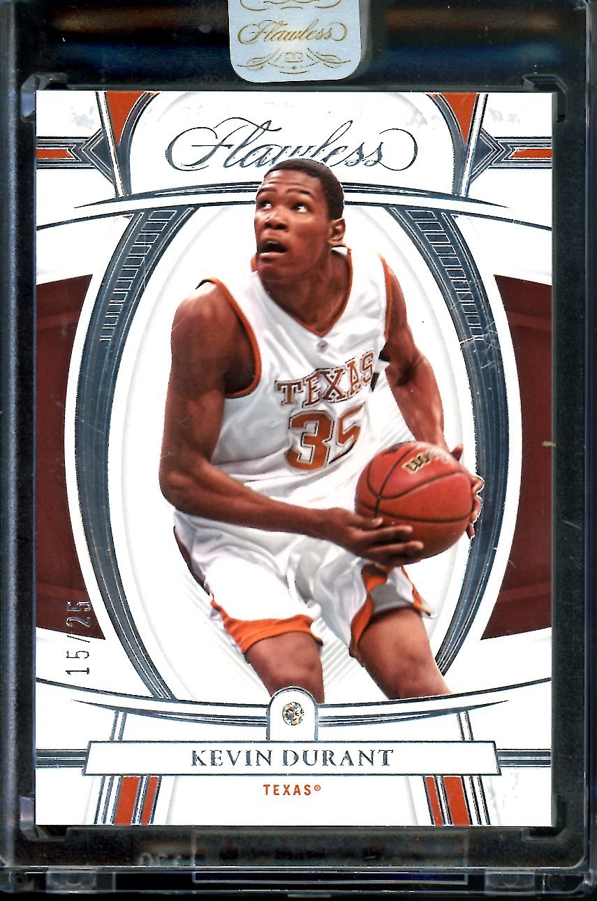 2022/23 Panini Flawless Collegiate Kevin Durant Diamond /25 Suns