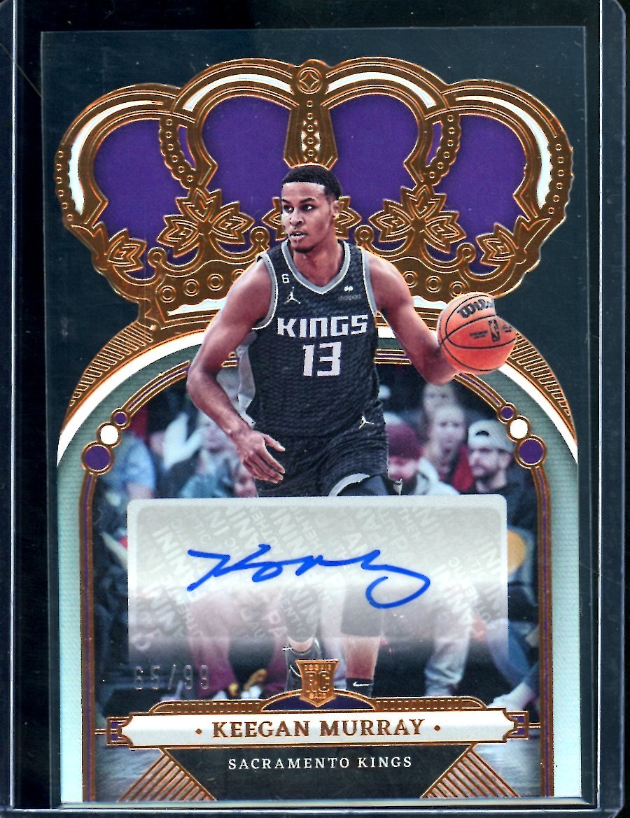 2022/23 Panini Crown Royale Keegan Murray Rookie Auto /99 Kings