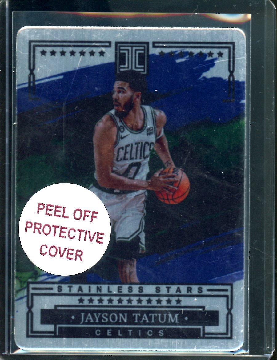 2022/23 Panini Impeccable Jayson Tatum Stainless Stars /75 Celtics